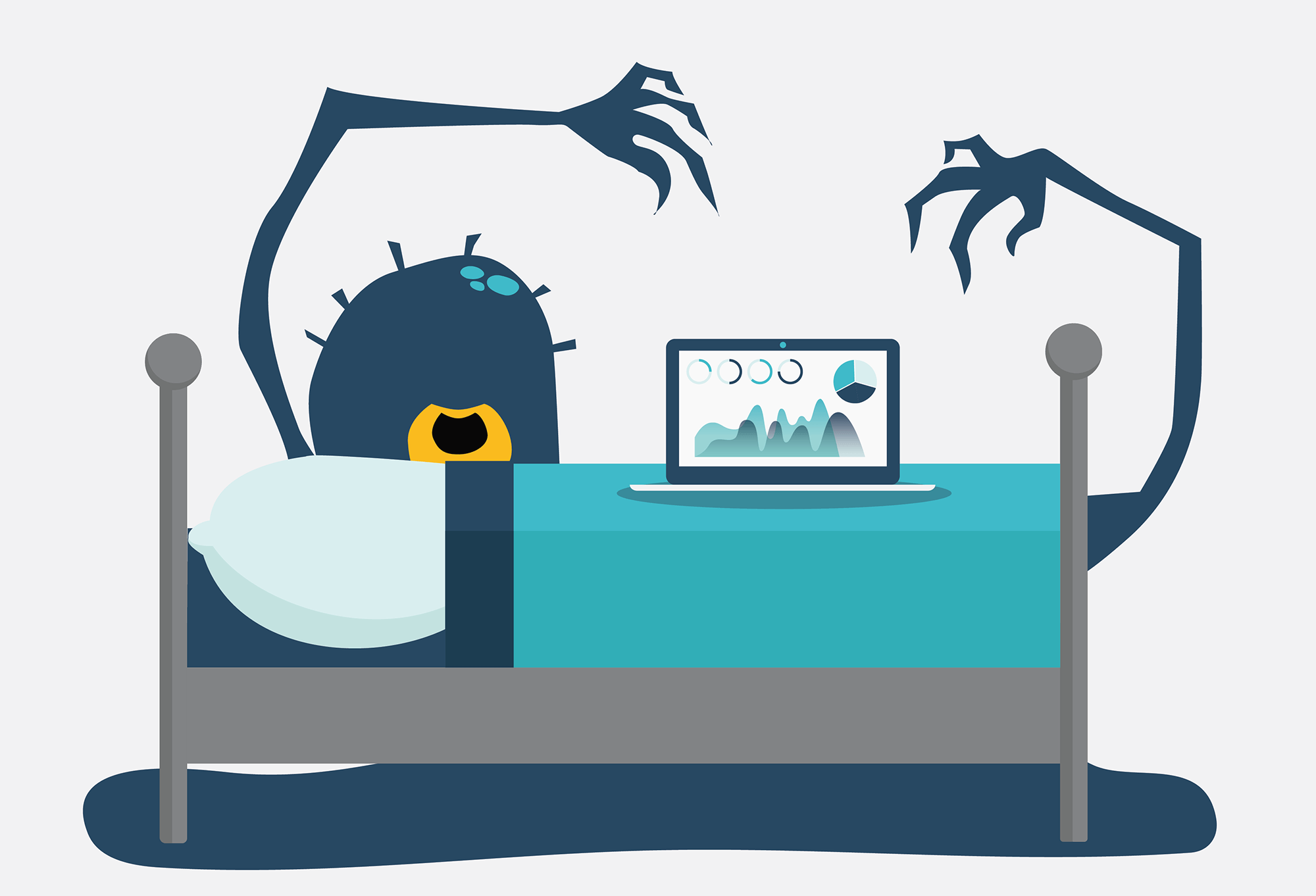 Sales Management CRM Monsters Under Bed