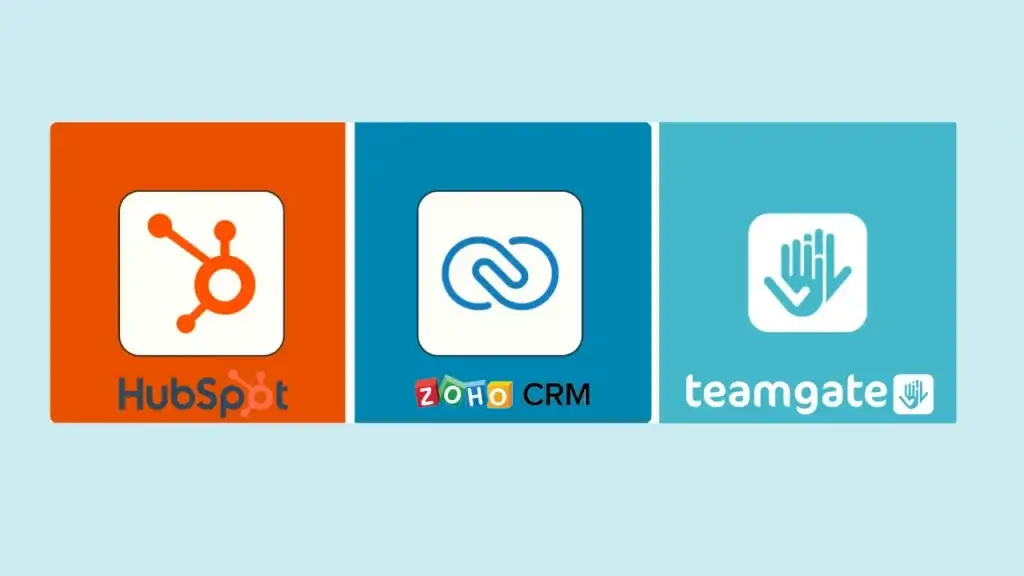 hubspot v zoho v teamgate